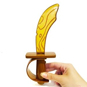 Disney Jake and the Neverland Pirates Light-Up Toy Sword Brown Fake Wood Costume